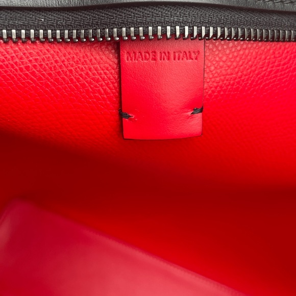 NEW CHRISTIAN LOUBOUTIN CABATA BLACK LEATHER ZIP TOTE SHOULDER BAG NWT AUTHENTIC - Picture 14 of 14